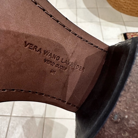 Vera Wang Lavender Label Jeweled Moto Boots - Size 6 - Picture 8 of 8